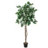 Køb Bougainvillea kunsttræ 180 cm med hvide blomster online billigt møbel