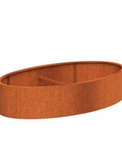 Køb Elipse cortenstål 280 x 160 x 60 cm online billigt møbel