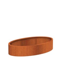 Køb Elipse cortenstål 200 x 120 cm online billigt møbel