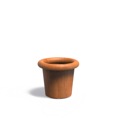 Køb Tube corten 60 cm høj Ø70 cm online billigt møbel