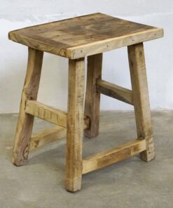 Køb Nordic - skammel i genbrugstræ online billigt møbel