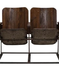 Køb Bollywood biografbænk i træ - 2 sæder online billigt møbel