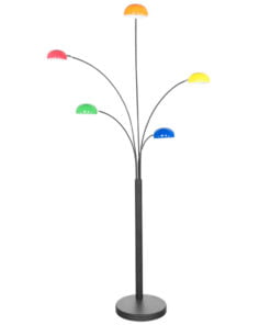 Køb Gulvlampe BUSH Sort online billigt møbel