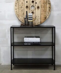 Køb Seattle -patineret reol i sort metal