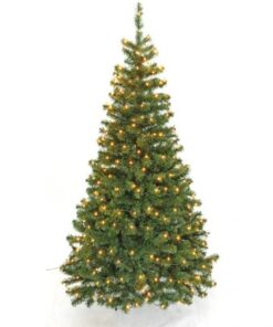 Køb Juletræ 180 cm Georgia med 192 LED lys online billigt møbel