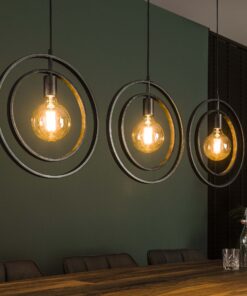 Køb Frisky - Loftlampe i patineret metal Levering uden pære online billigt møbel