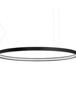 Køb Panzeri ZERO ROUND Ø74 sort 2.700 Kelvin (Varm hvid farve) online billigt møbel