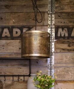 Køb Kelly pendel i patineret lakeret metal online billigt møbel