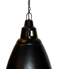 Køb Simon stor loftpendel mat sort-antikhvid online billigt møbel