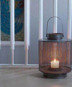 Køb Garray - Lanterne i jern og glas online billigt møbel