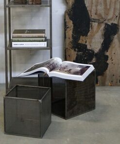 Køb Kurvesæt i lakeret jern online billigt møbel