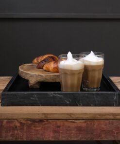 Køb Marcos - 2 Bakker i sort marmor