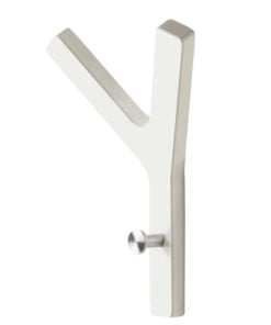Køb Mini Y-knage - Knage i seks forskellige finish Hvidt træ og stål online billigt møbel