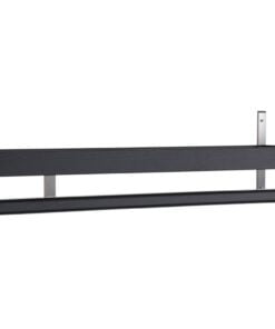 Køb Hall - Hattehylde med en bredde på 80 cm Sortbejdset lakeret eg online billigt møbel