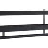 Køb Hall - Dobbelt hattehylde med en bredde på 100 cm Sortbejdset lakeret eg online billigt møbel