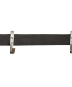 Køb Hall - Knagerække med 4 kroge og bredde 70 cm Sortbejdset lakeret eg online billigt møbel