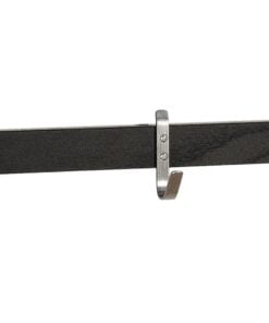 Køb Hall - Knagerække med 5 kroge og bredde 90 cm Sortbejdset lakeret eg online billigt møbel