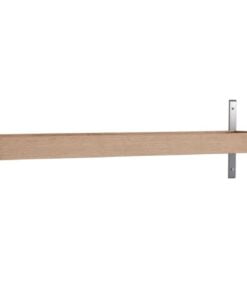 Køb Hall - Skohylde som vægmodel med en bredde på 100 cm Lakeret eg online billigt møbel