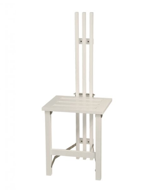 Køb Hall - entre stol Hvid birk online billigt møbel