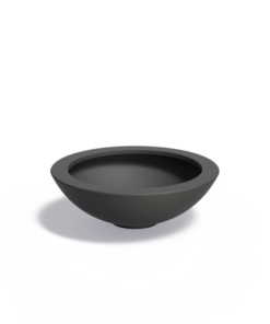 Køb Plantekasse CEDER glasfiber Ø120 cm højde 40 cm online billigt møbel