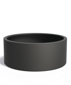 Køb Plantekasse CYLINDER glasfiber Ø150 cm højde 60 cm online billigt møbel