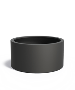 Køb Plantekasse CYLINDER glasfiber Ø120 cm højde 60 cm online billigt møbel