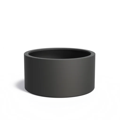 Køb Plantekasse CYLINDER glasfiber Ø120 cm højde 60 cm online billigt møbel