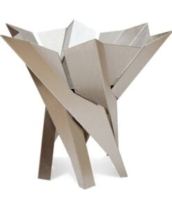 Køb Bålfad Phoenix Flower Rusten stål Lille model online billigt møbel