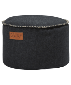 Køb Puf RETROit Cobana drum Black online billigt møbel