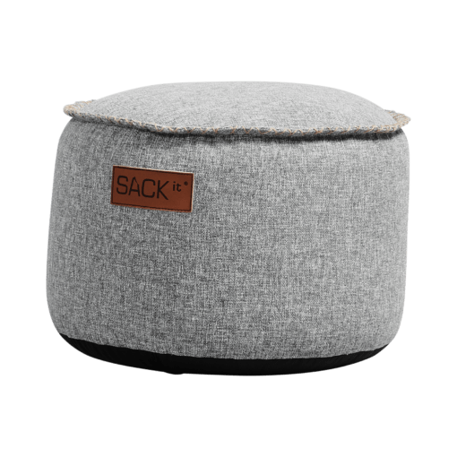 Køb Puf RETROit Cobana drum Light Grey online billigt møbel