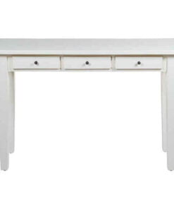 Køb Konsolbord i cedertræ med 3 skuffer (120 x 35 x 80 cm) online billigt møbel