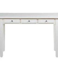 Køb Konsolbord i cedertræ med 3 skuffer (120 x 35 x 80 cm) online billigt møbel