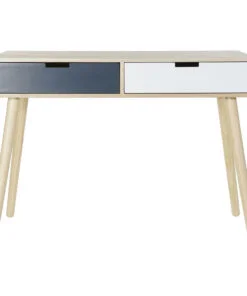 Køb Skrivebord Hvid Paulonia Træ (100 x 50 x 74 cm) online billigt møbel