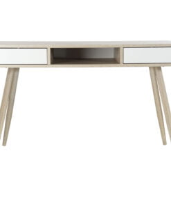 Køb Skrivebord Hvid Metal Træ MDF (120 x 60 x 74.5 cm) online billigt møbel