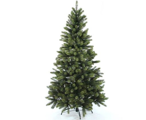 Køb Juletræ 150 cm Spritzguss med 192 LED lys online billigt møbel