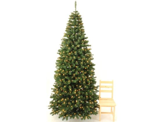 Køb Juletræ 240 cm Georgia med 288 LED lys online billigt møbel