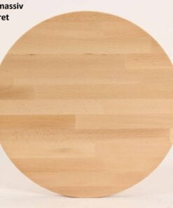 Køb CT 10 - Sofabord i massiv bøg og diameter 60 cm Højde 45 cm Lakeret online billigt møbel