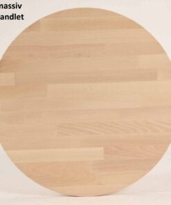 Køb CT 10 - Sofabord i massiv bøg med rektangulær form og størrelse 130 x 70 cm Højde 50 cm Ubehandlet online billigt møbel