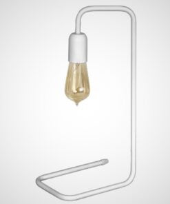 Køb Flight - Bordlampe i hvid metal online billigt møbel