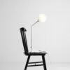 Køb Limelight - Bordlampe i hvidt metal og hvidt glas online billigt møbel