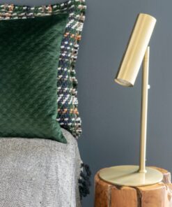 Køb Tubox -  Bordlampe i messing online billigt møbel