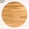 Køb CT 10 - Sofabord i massiv eg med organisk trekantet form i størrelsen 82 x 118 cm Højde 40 cm Lakeret online billigt møbel