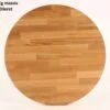 Køb CT 10 - Sofabord i massiv eg og diameter 60 cm Højde 45 cm Olieret online billigt møbel