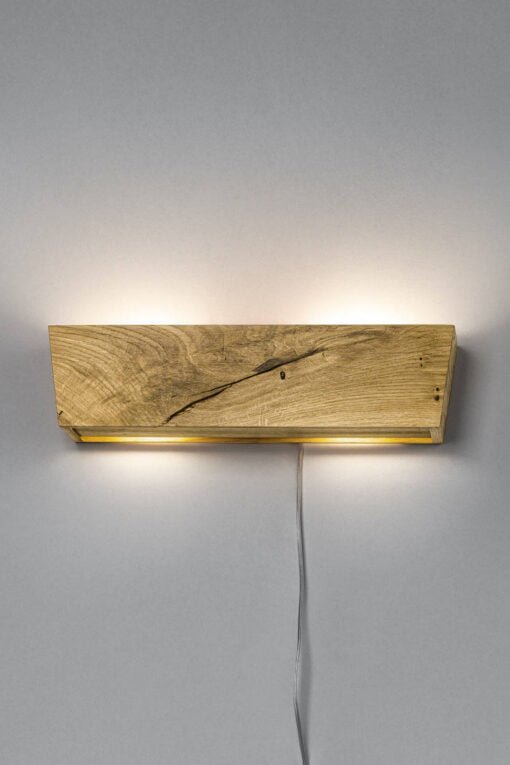 Køb RAMUUUS væglampe i træ med ledning online billigt møbel