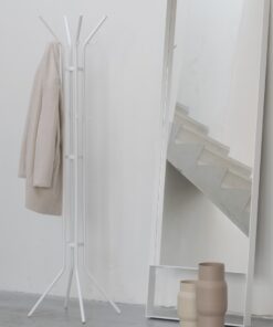 Køb Jasper - Stumtjener i hvid metal online billigt møbel