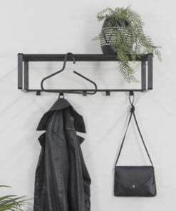 Køb Dinex - Hattehylde i sort metal online billigt møbel