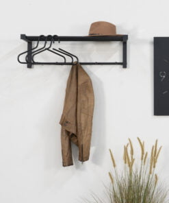 Køb Irons - Hattehylde i sort metal online billigt møbel