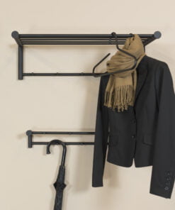 Køb Quatro - Hattehylde i sort metal