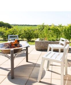 Køb Rock-Solid - havestol i galvaniseret stål online billigt møbel