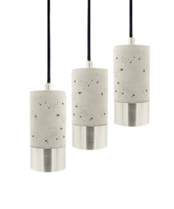 Køb Lys betonlampe aluminium (3 styk) GU10 fatning online billigt møbel